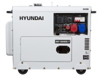 Дизельный генератор HYUNDAI DHY 8500SE-T